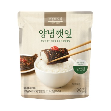 오식탁 양념 깻잎