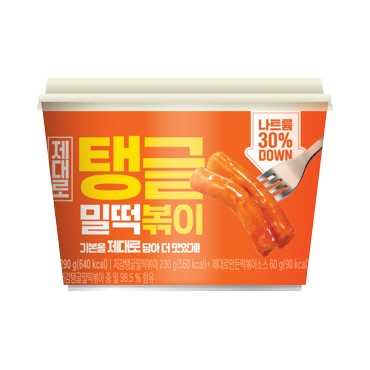 제대로 탱글밀떡볶이컵