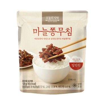오식탁 마늘종 무침