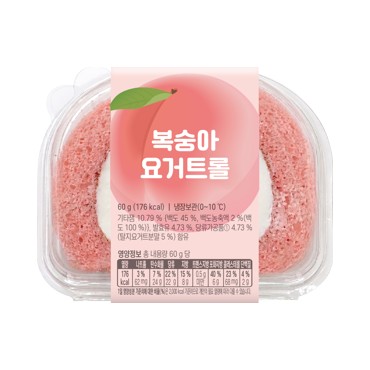 복숭아 요거트 롤