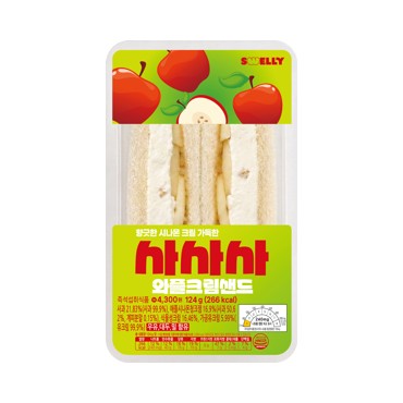 사사사 와플 크림 샌드