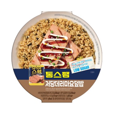 통스팸 데리마요 덮밥