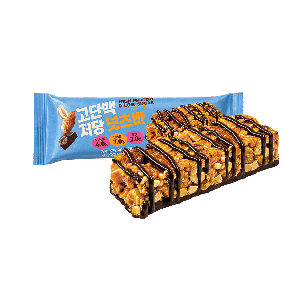 고단백 저당 넛츠바