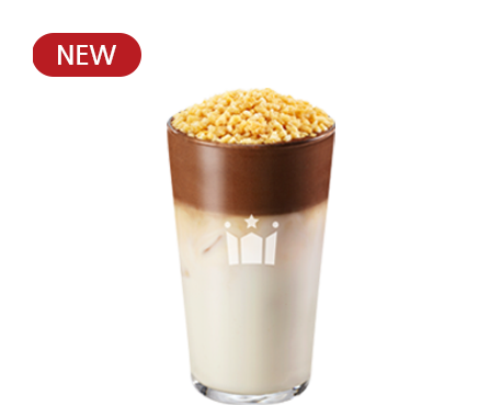 누룽지팝 초코크림라떼 ICED Regular