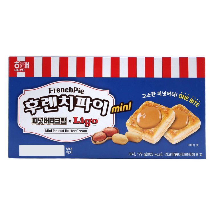 후렌치파이 미니 피넛버터크림