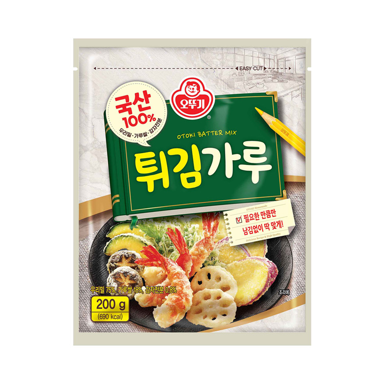 3가지 우리재료 튀김가루