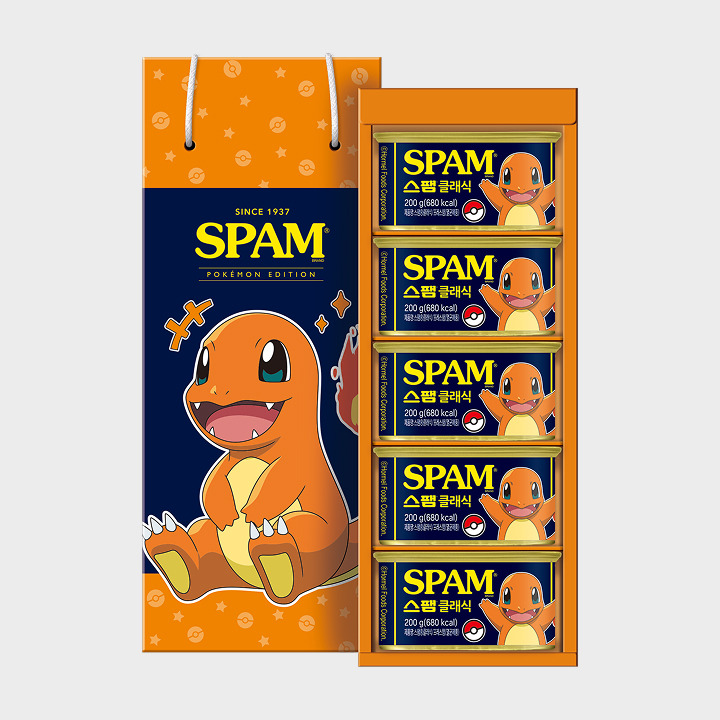 스팸 타워 포켓몬 에디션 파이리