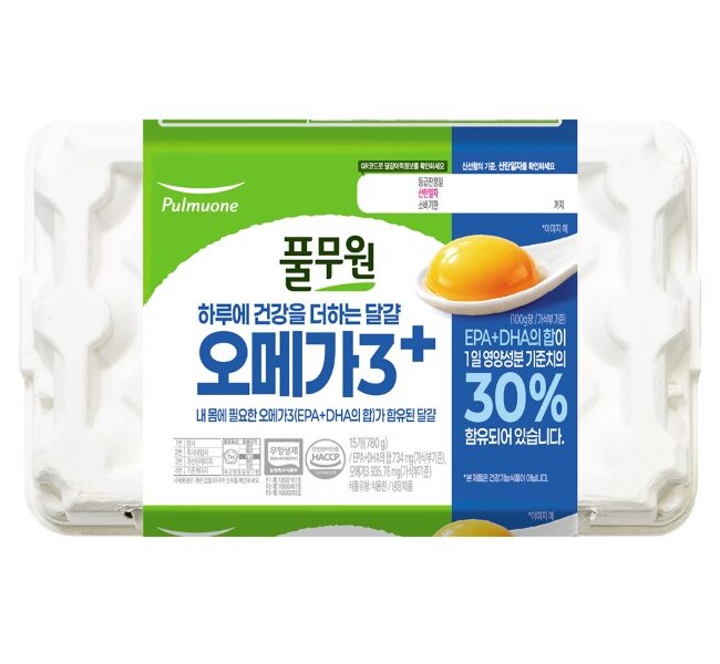 하루에 건강을 더하는 달걀 오메가-3 플러스
