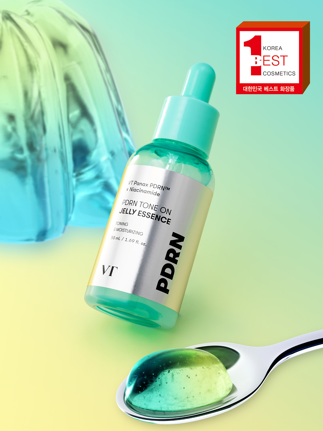 VT PDRN 톤온 젤리 에센스 50ml