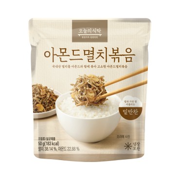 오식탁 아몬드 멸치