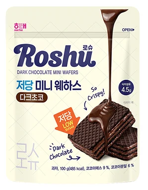 로슈 저당 미니 웨하스 다크초코
