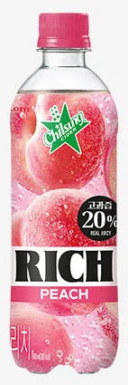칠성사이다 RICH 복숭아