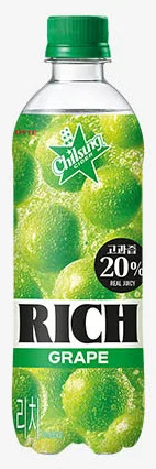 칠성사이다 RICH 포도
